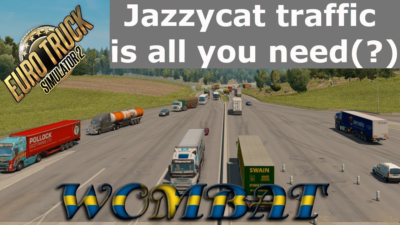 ETS2 1.32 - Трафик! (В основном от Jazzycat)