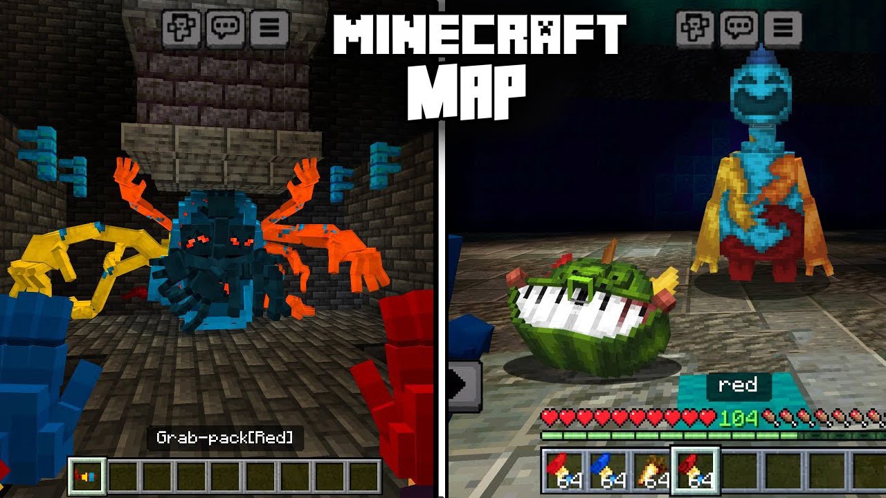 [Chapter 4][New Map] Poppy Playtime Chapter 4 - Minecraft map