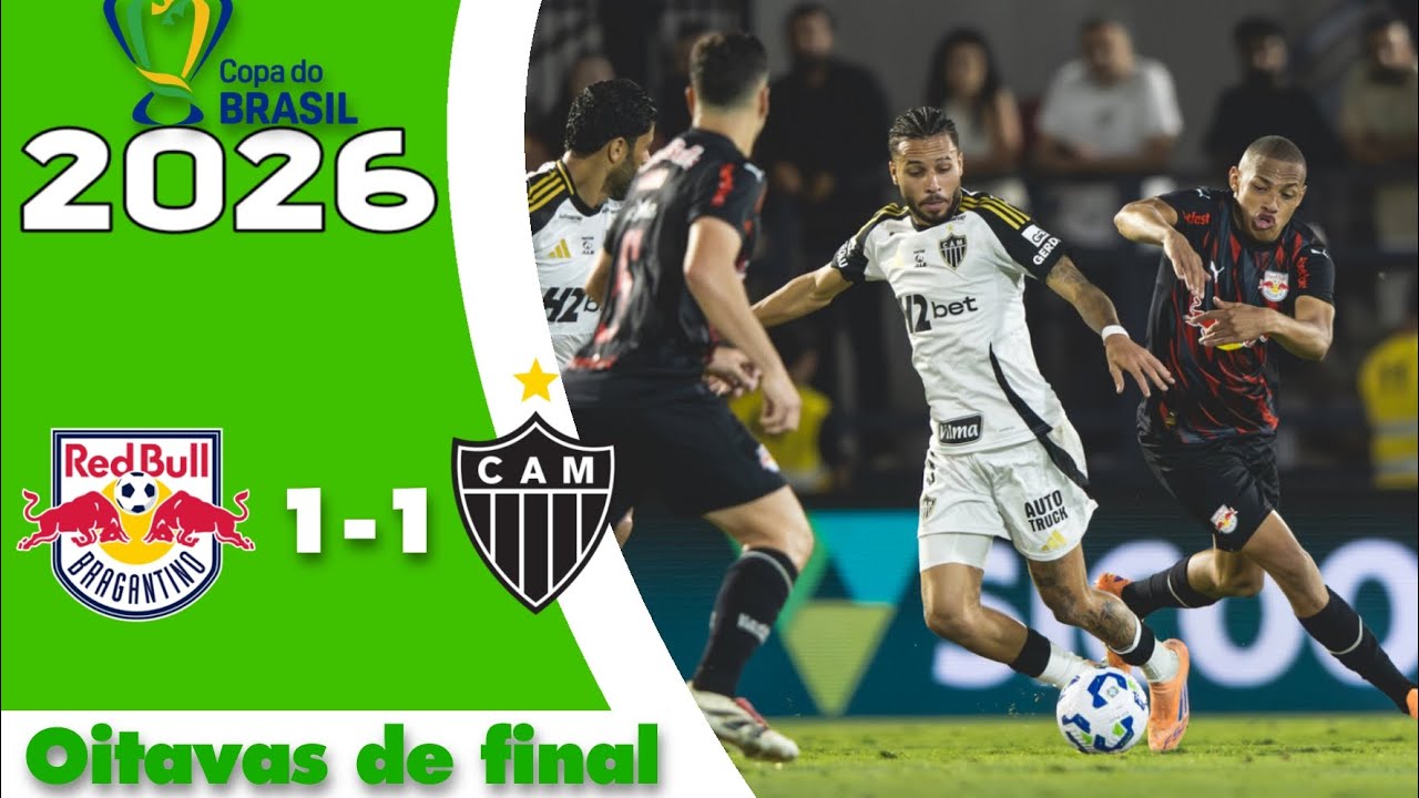 RB BRAGANTINO X ATLETICO-MG (MELHORES MOMENTOS)