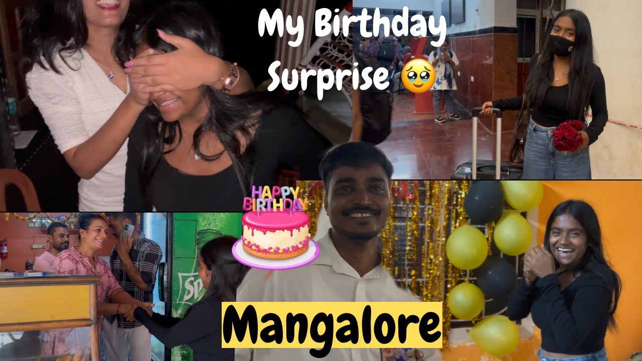 My Birthday Surprise In Mangalore🥹Rakshita Tulu Talks#rakshita #tulu #mangalore #karnataka #kannada