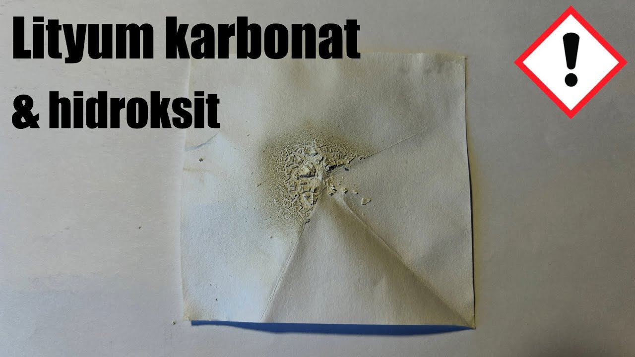 Pillerden lityum hidroksit ve lityum karbonat &uuml;retimi