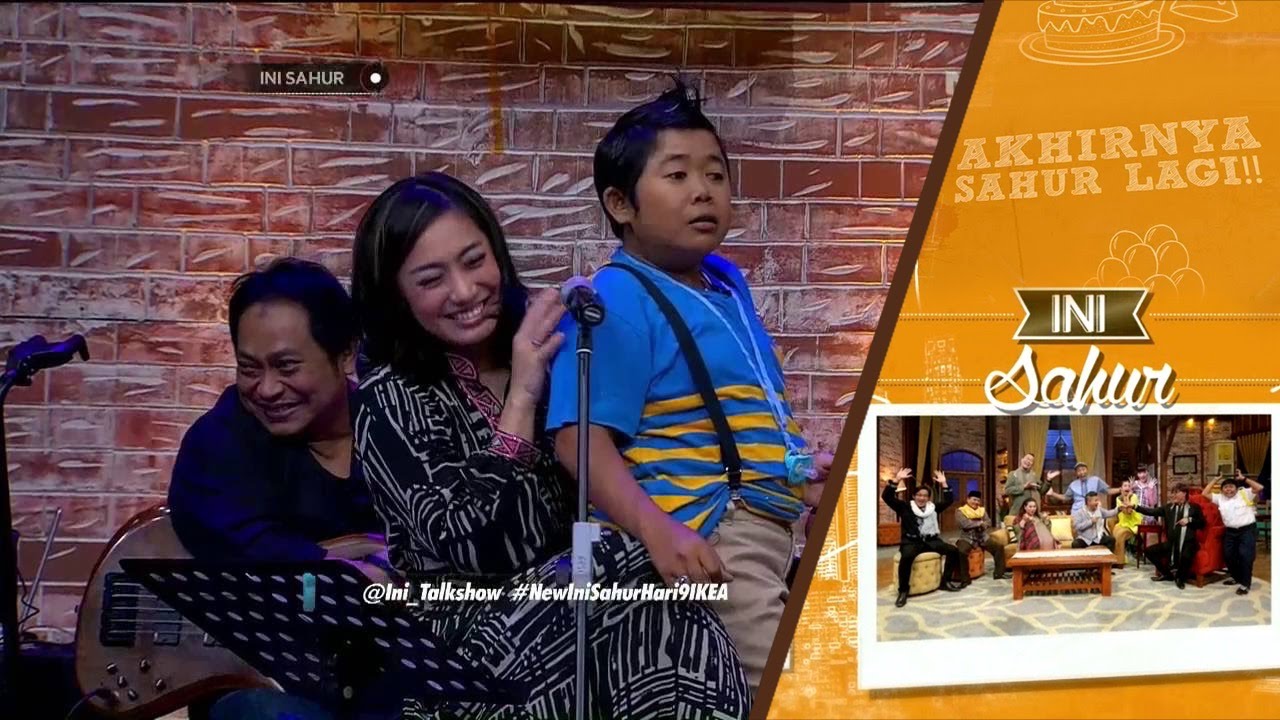 Ini Sahur 14 Juni 2016 Part 6/8 - Titi Kamal dan Kartika Putri