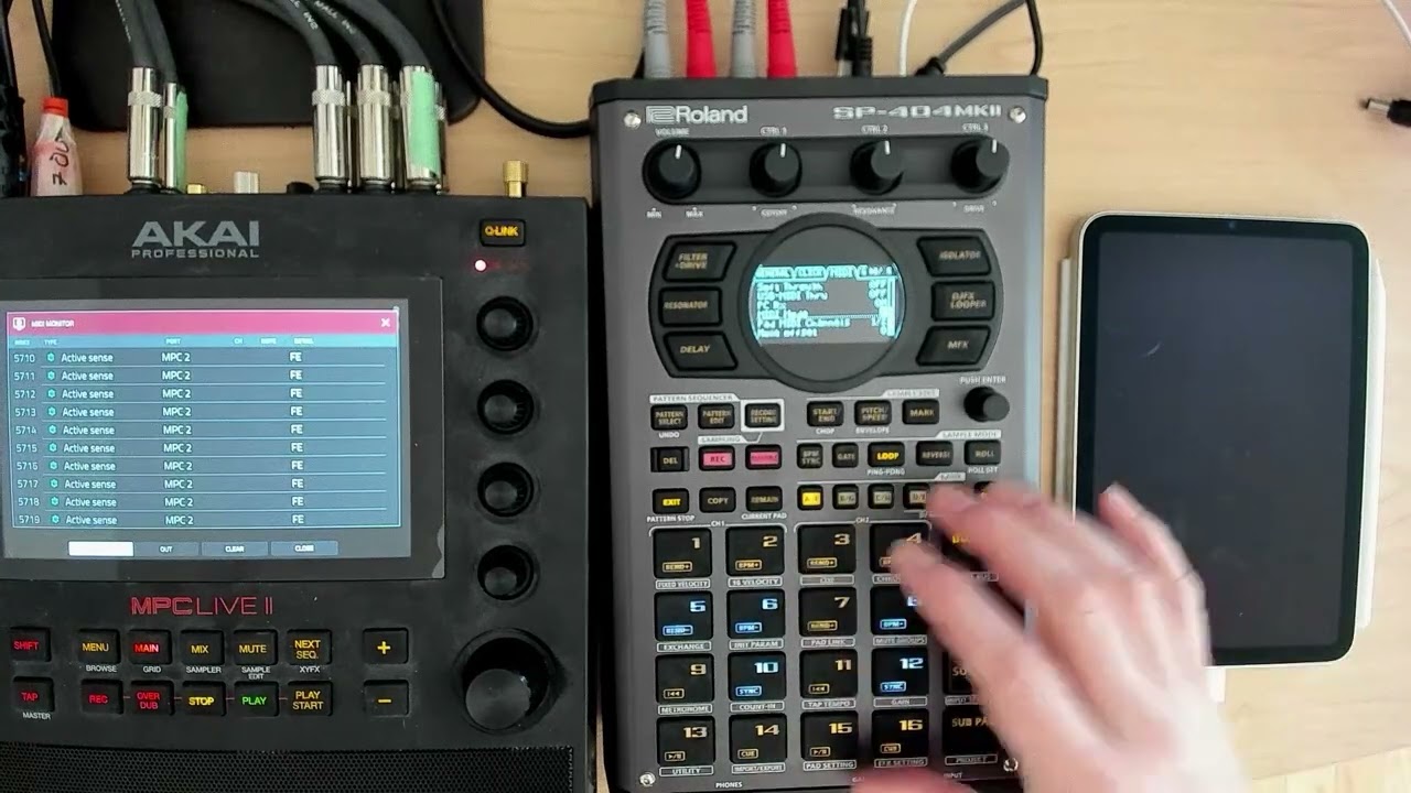 SP404 mk2 55.1 - Midi Mode A vs Midi Mode B Refresher