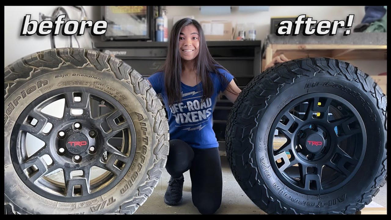 How I DETAIL My Wheels and Tires after Off-Roading!