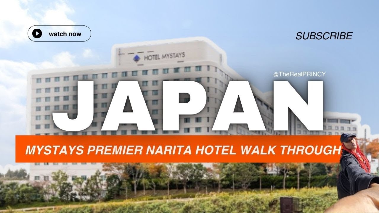 JAPAN VLOG 4 | MYSTAYS Premier Narita Hotel Tour | Japan Hotel & Walkthrough #japanhotel #japan