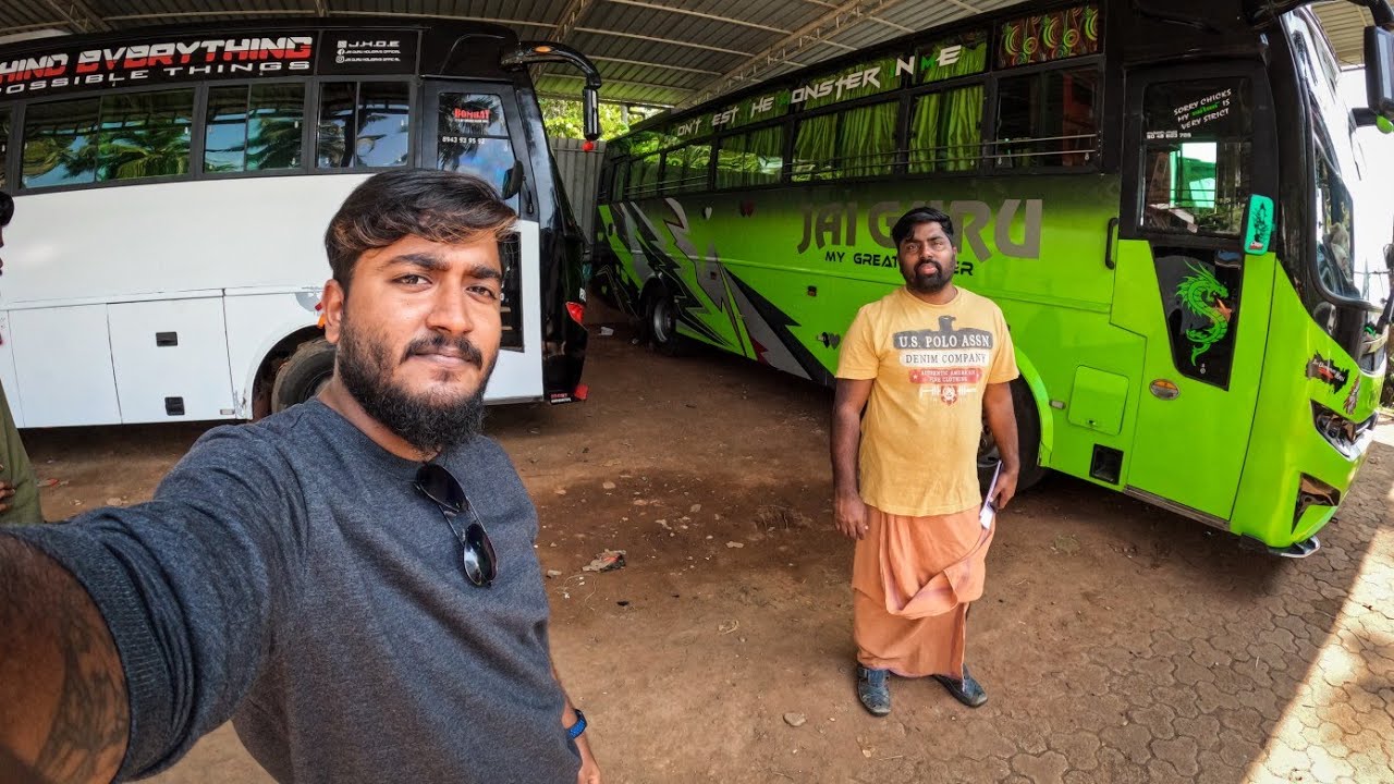 Jaiguru ബസുകളുടെ അവസ്ഥ കണ്ടോ..!! ജിന്ന് White Paint അടിക്കുന്നു..!!