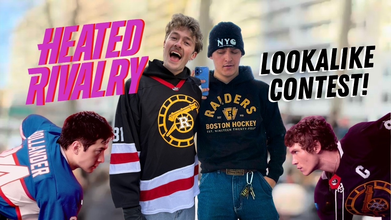 Off the Couch Ep. 3: Bradam Goes to the Heated Rivalry Lookalike Contest! (VLOG)