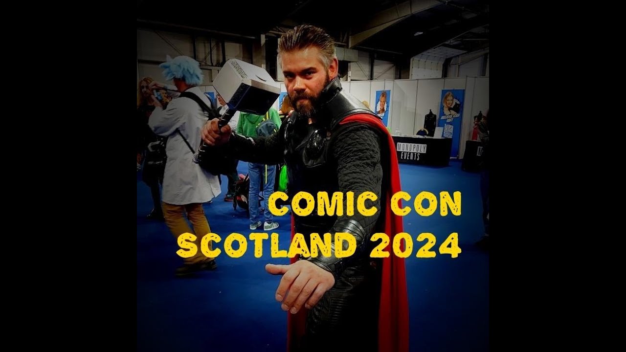 Comic con Scotland 2024