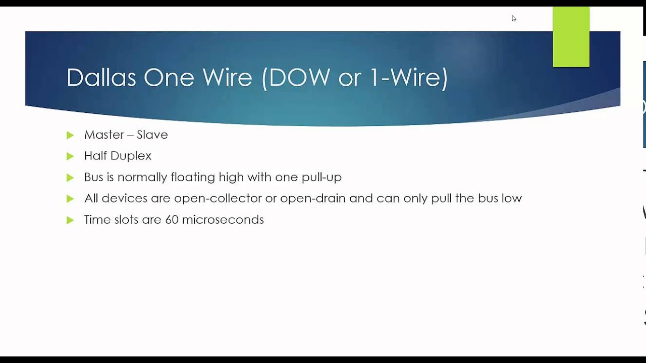 {3} Dallas One-Wire Part 1