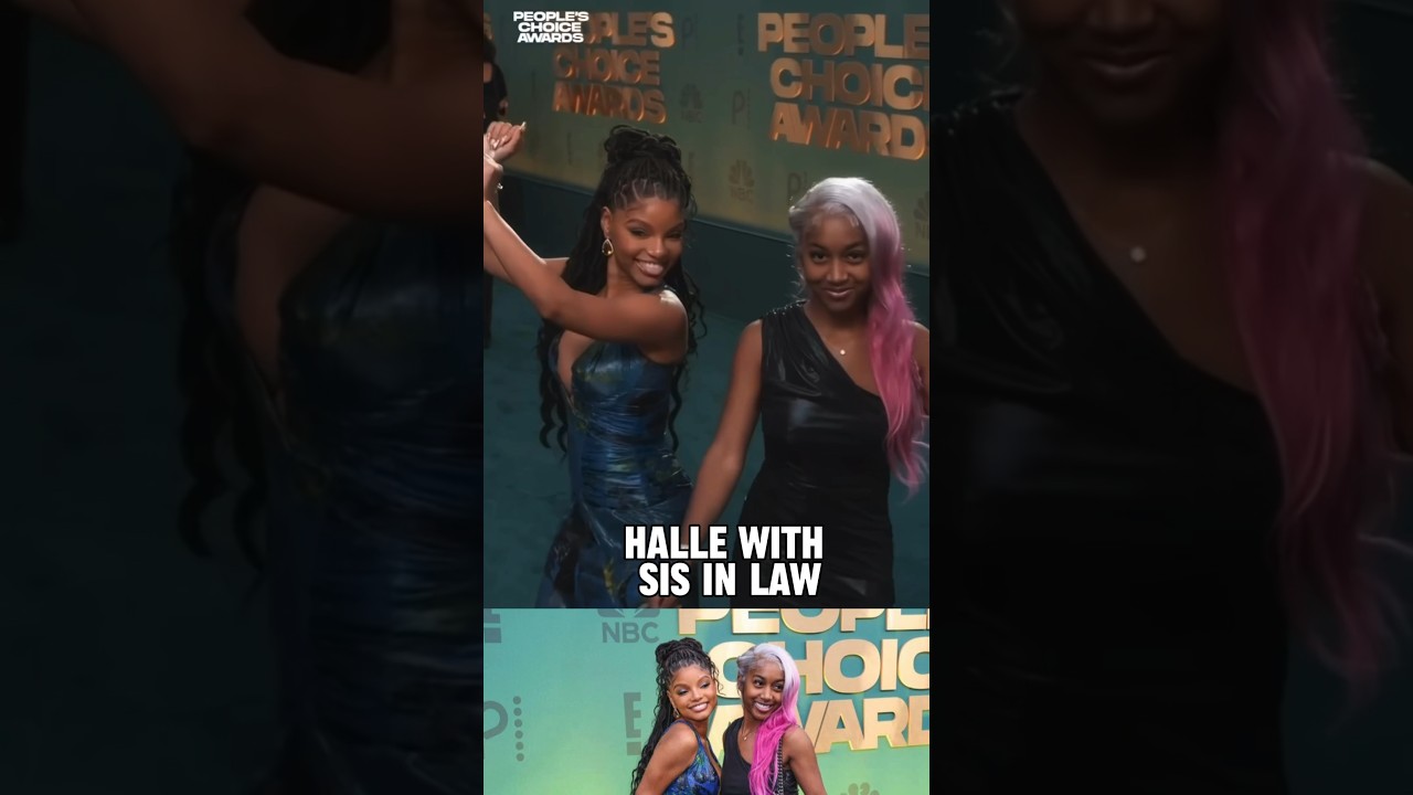 Halle Bailey & DDG Younger Sister At PCA&hearts;️