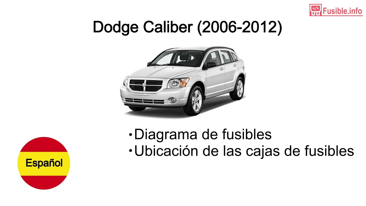 Diagrama de fusibles Dodge Caliber (2006-2012)