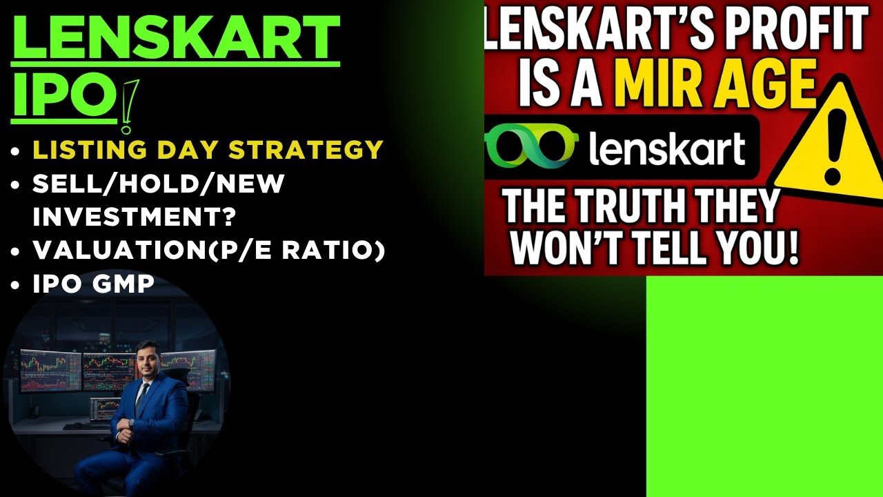 Lenskart IPO | Listing Day Strategy | Fake Profits? | Hold or Sell |