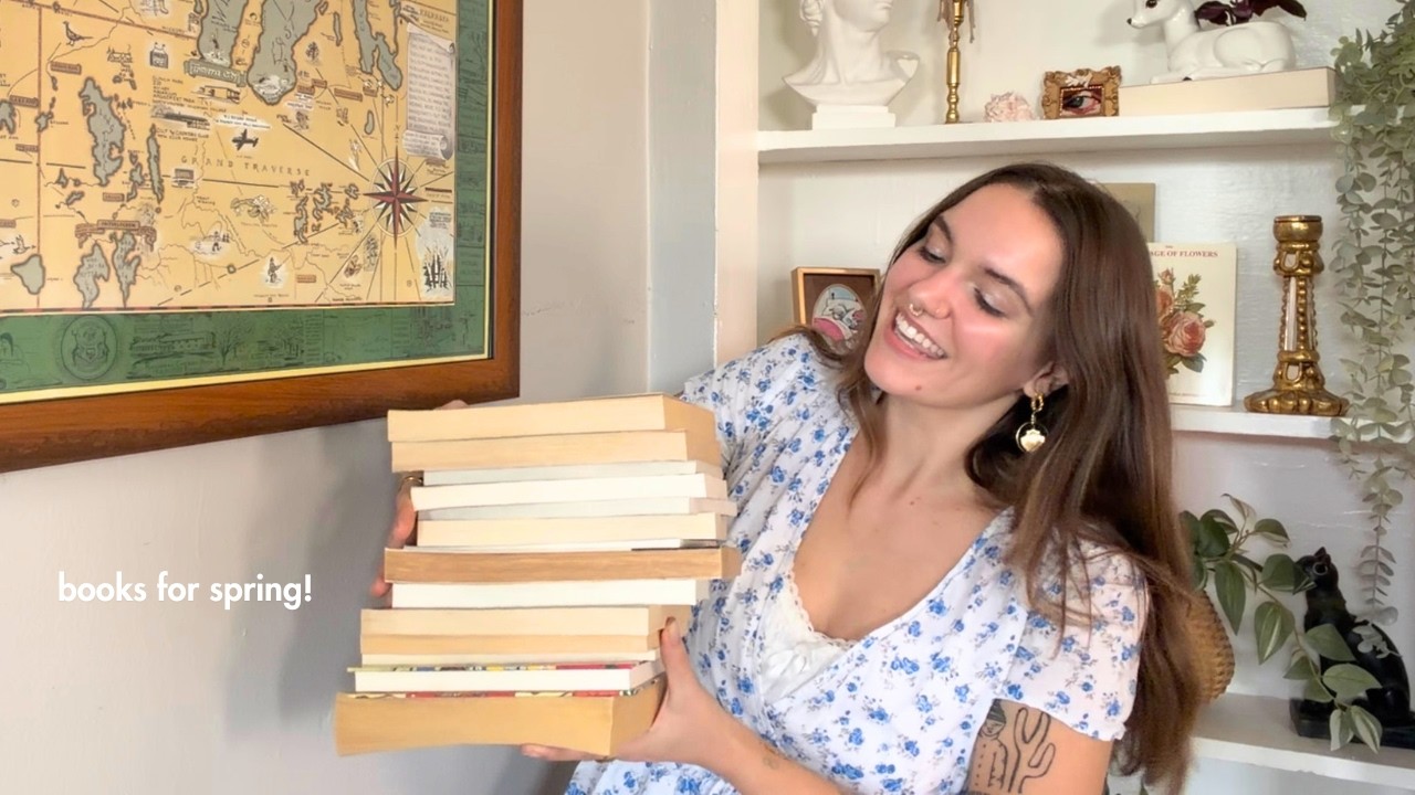 Рекомендации книг для весны 🌷 и мой список книг для чтения на весну.