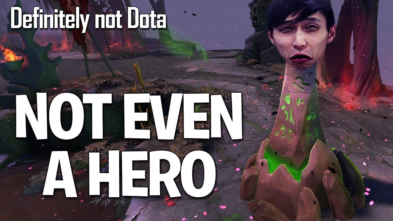MY HERO IS NOT EVEN A HERO (Definitely Not Dota Mod)