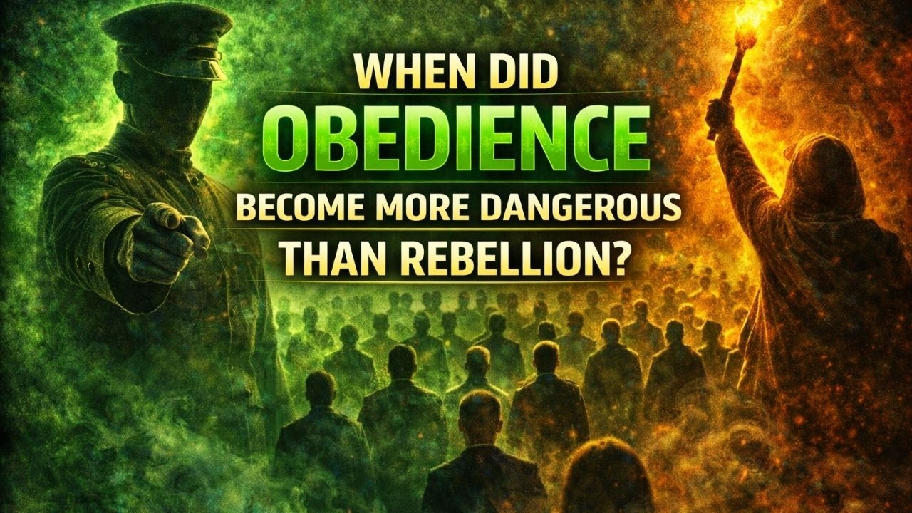 When Did Obedience Become More Dangerous Than Rebellion?