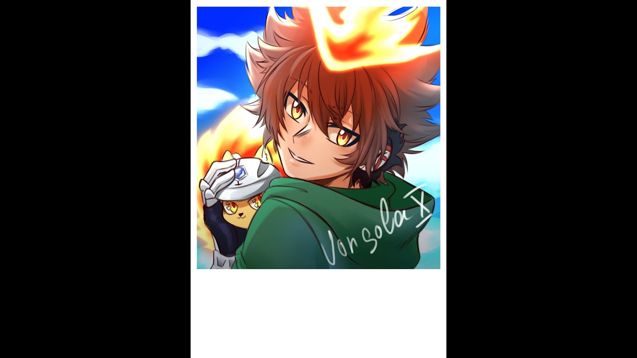 Tsunayoshi Sawada (Katekyo Hitman Reborn!) FANART speedpaint