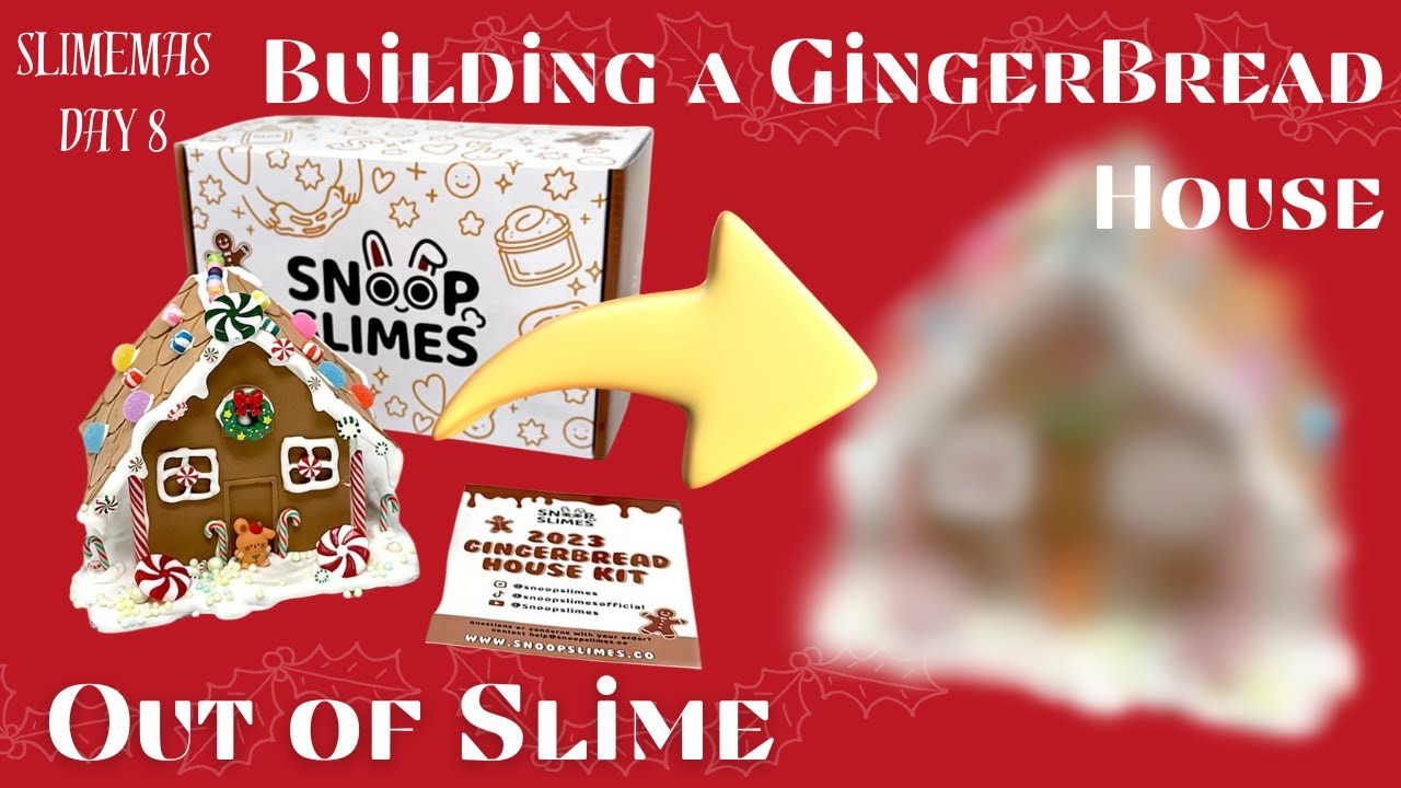 Will my Gingerbread House Look like the Picture? - Slimemas Day 8