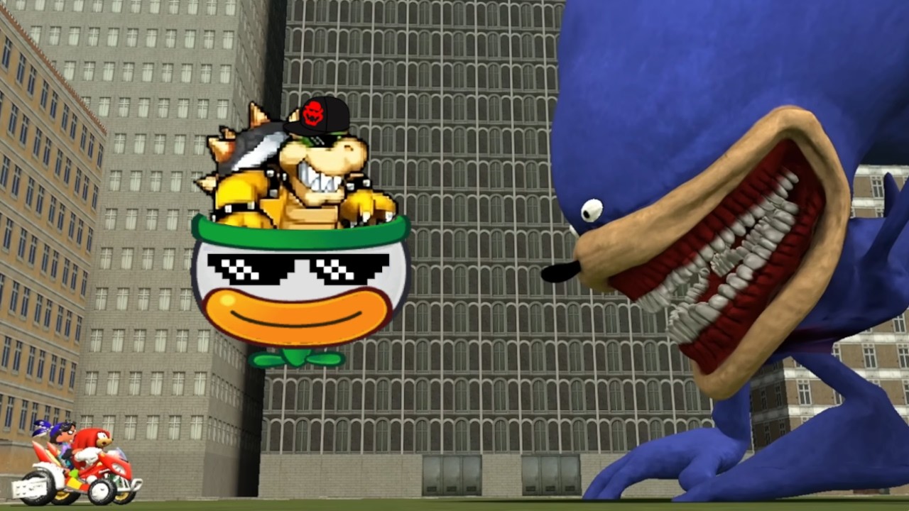 Реакция KoolBowser на SGA: Знакомьтесь, Шин Соник [GMOD]