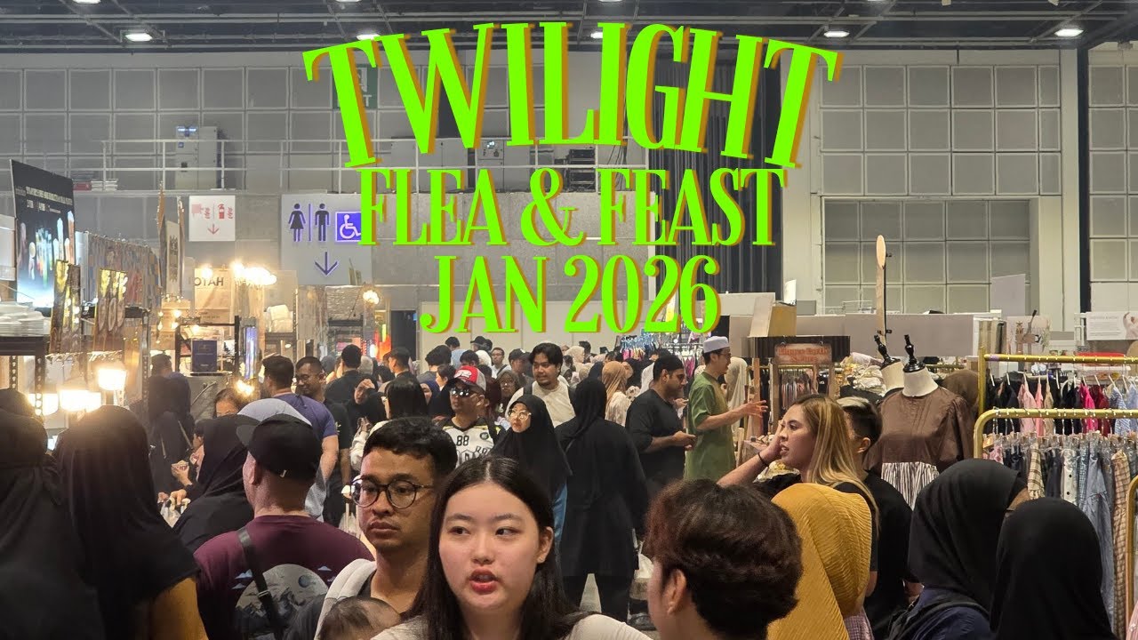 Twilight Flea & Feast 2026 (16 - 18 Jan) FULL WALKTHROUGH | Prices, Food & Crowd Vibes Suntec 🇸🇬