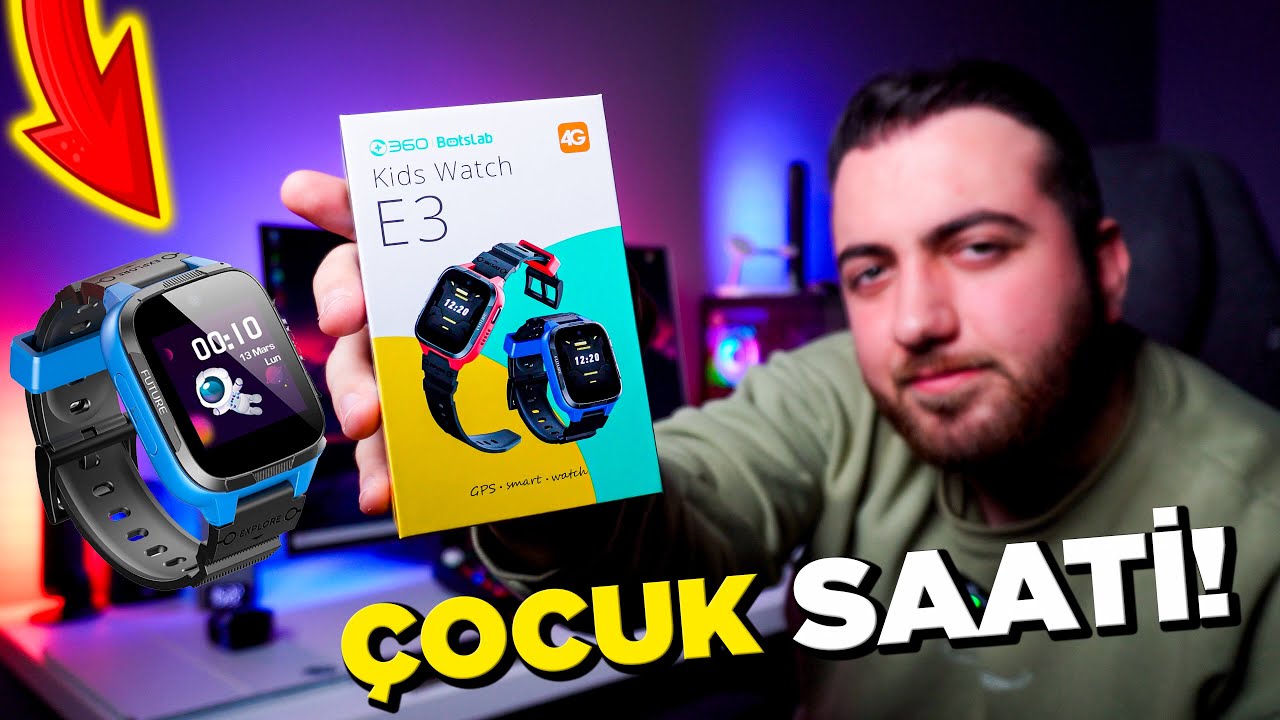 360 Botslab E3 Akıllı Çocuk Saati incelemesi - En iyi çocuk saati mi?