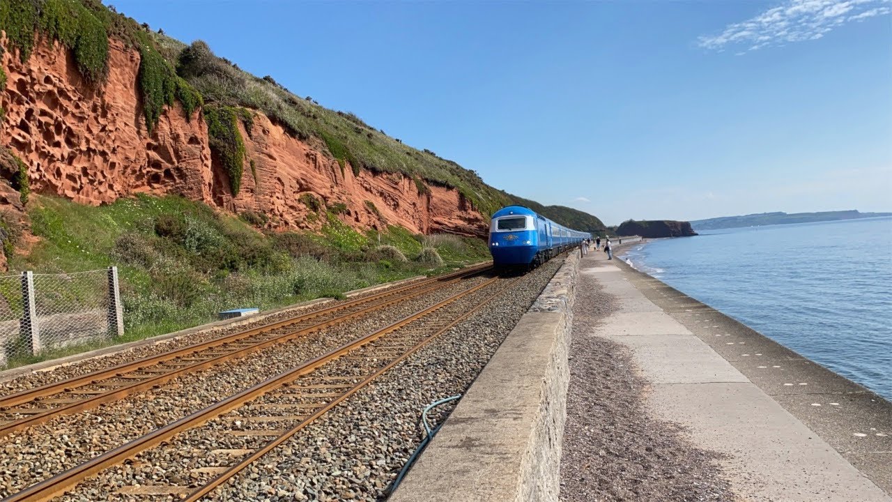 Great Western Railway and CrossCountry Trains at Dawlish Warren on May 29th 2021