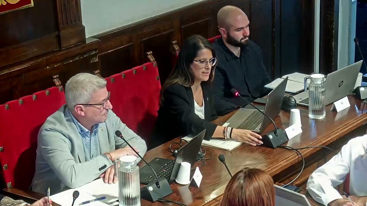 Emissió en directe: Ple Municipal de l'Ajuntament d'Esplugues - 24 de setembre de 2025
