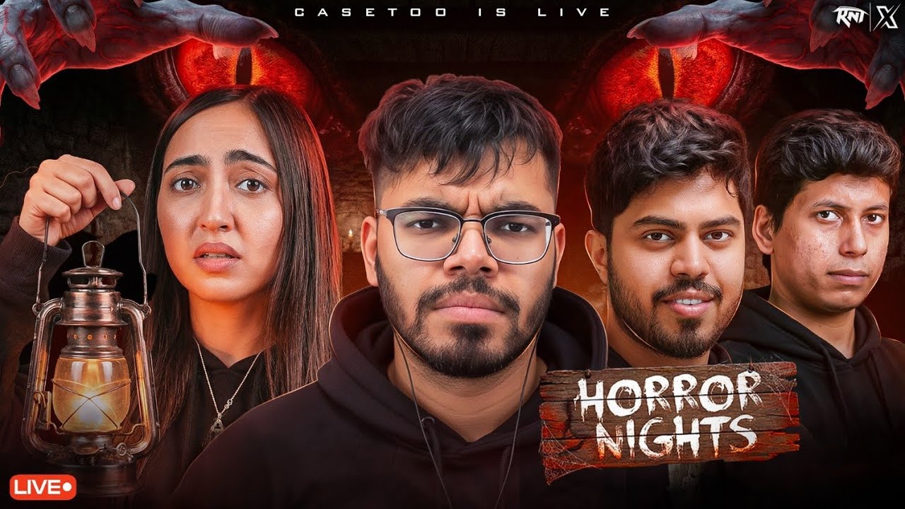 Horror Nights With RNTX Members - Casetoo is Live