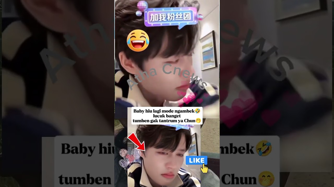 Baby Hiu lagi ngambek 