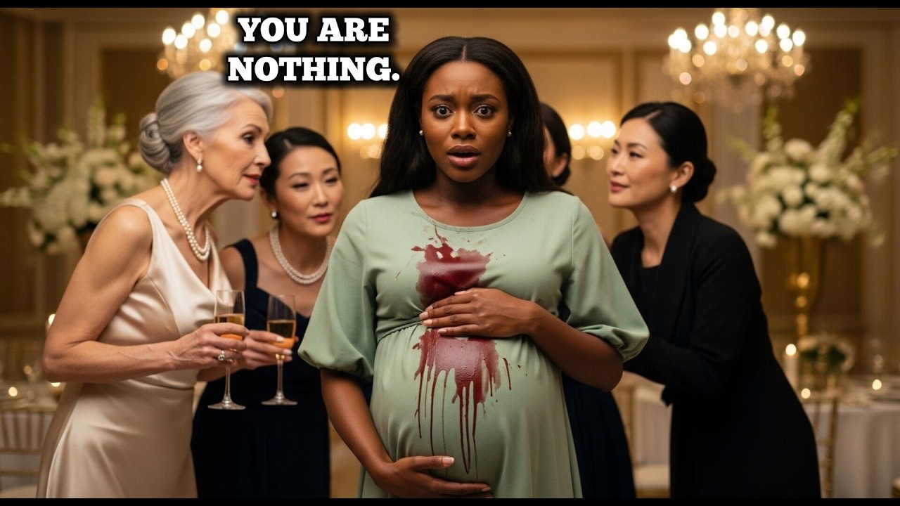 Pregnant Black Wife Humiliated at Korean Elite Wedding — They Didn’t Know Who Her Husband Was