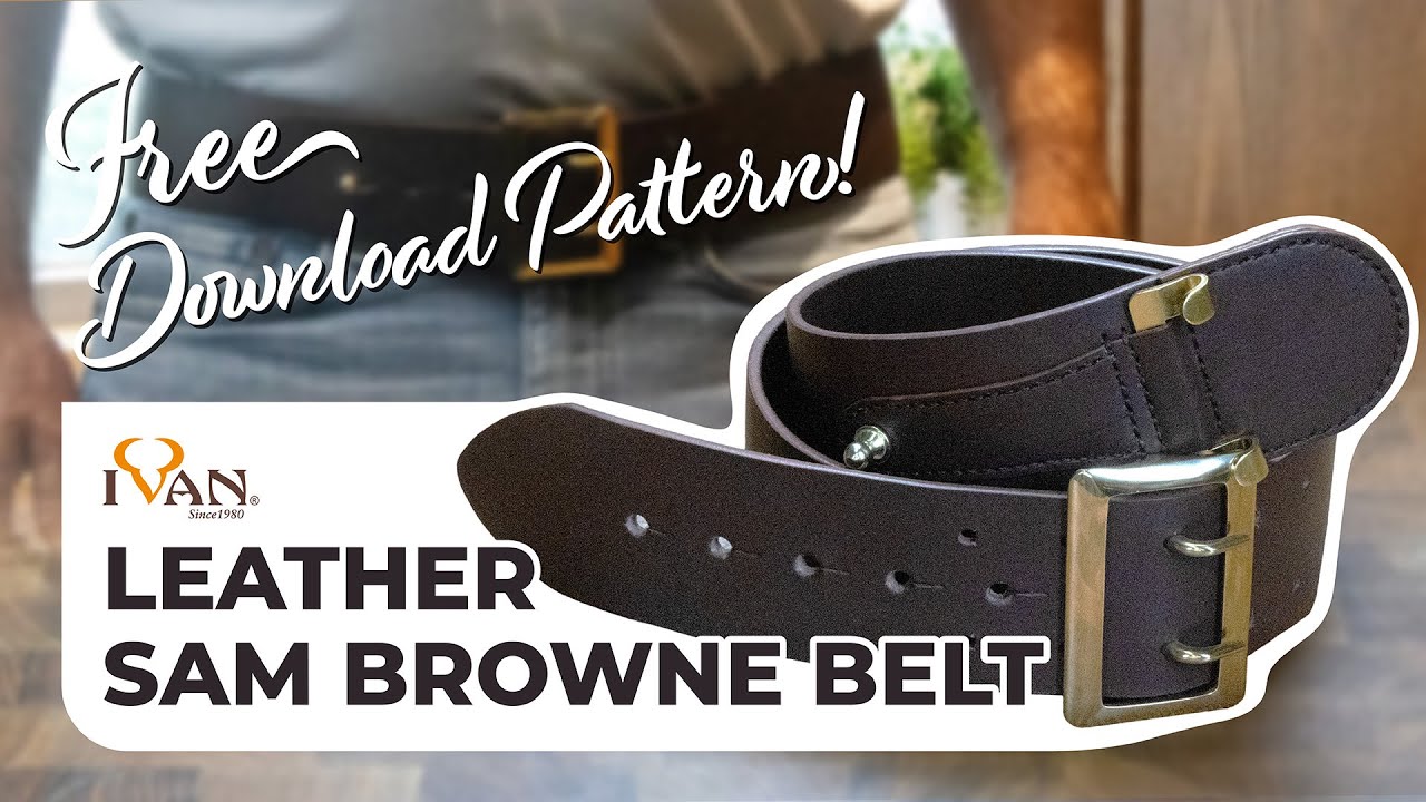 Leather Project: Sam Browne Belt | Free Pattern