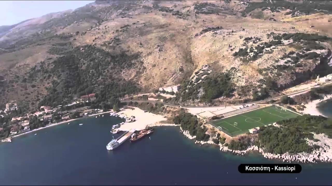 Corfu coast line from Corfubenitses.com