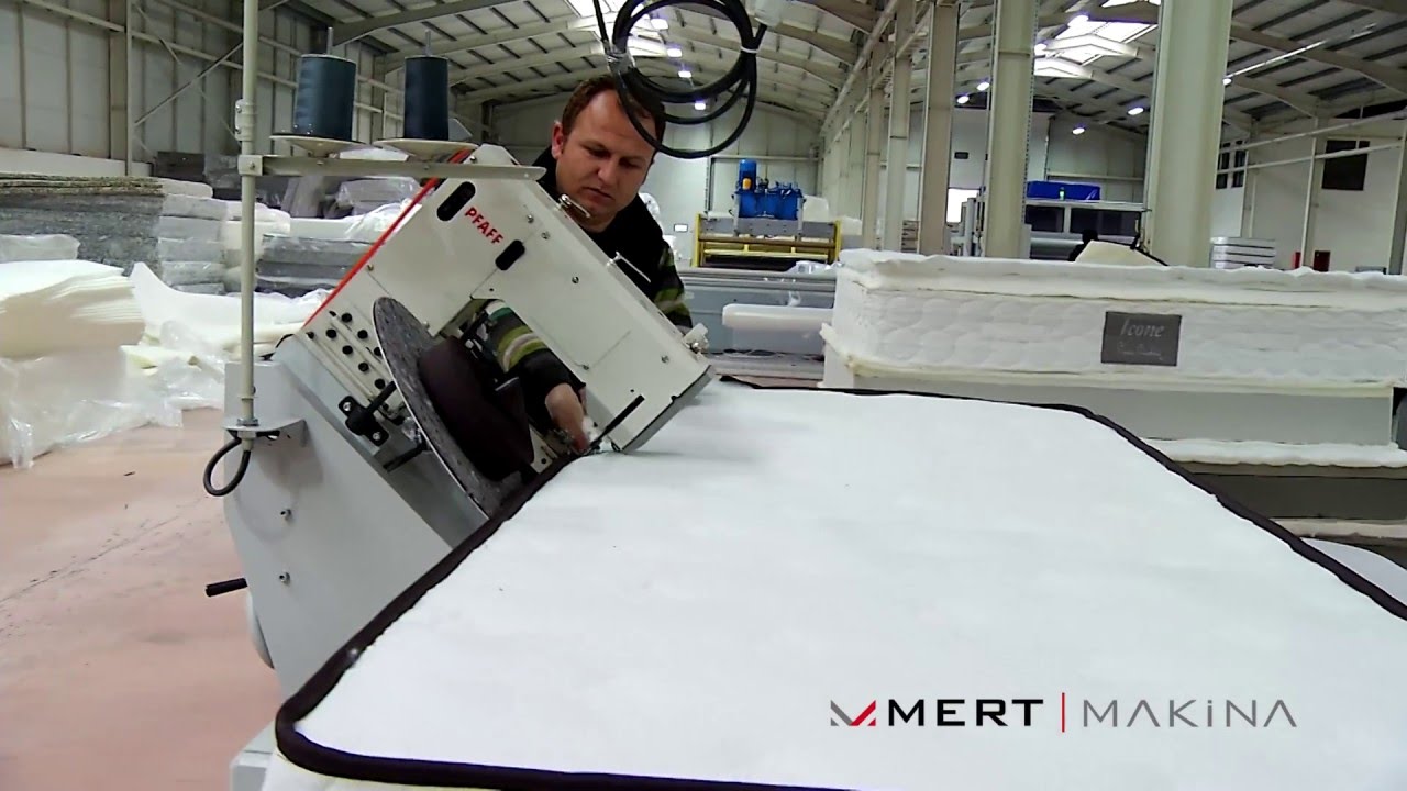 M-1000 Mattress Tape Edge Machine