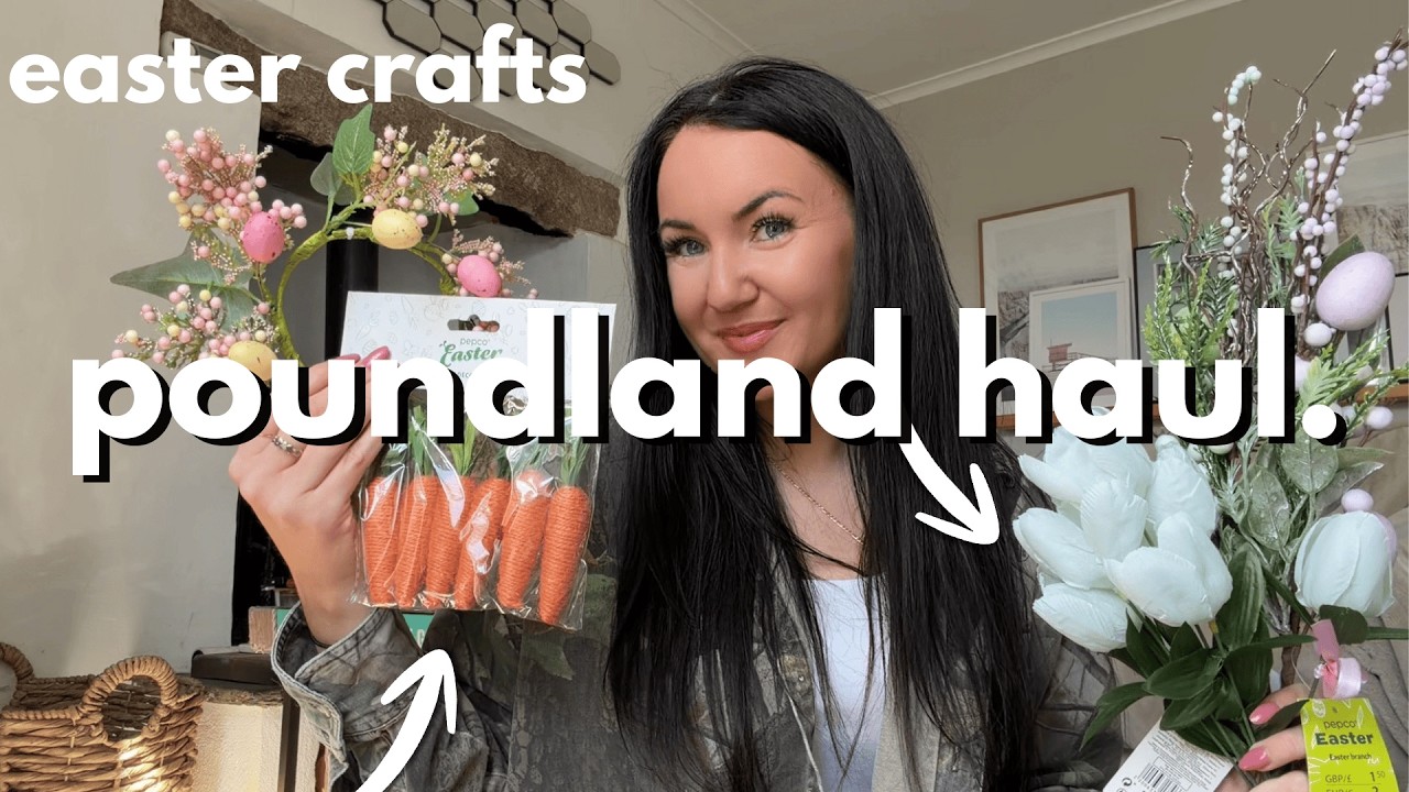 Покупки в Poundland на Пасху &mdash; все замечательные вещи, которые я собираюсь использовать для перед...