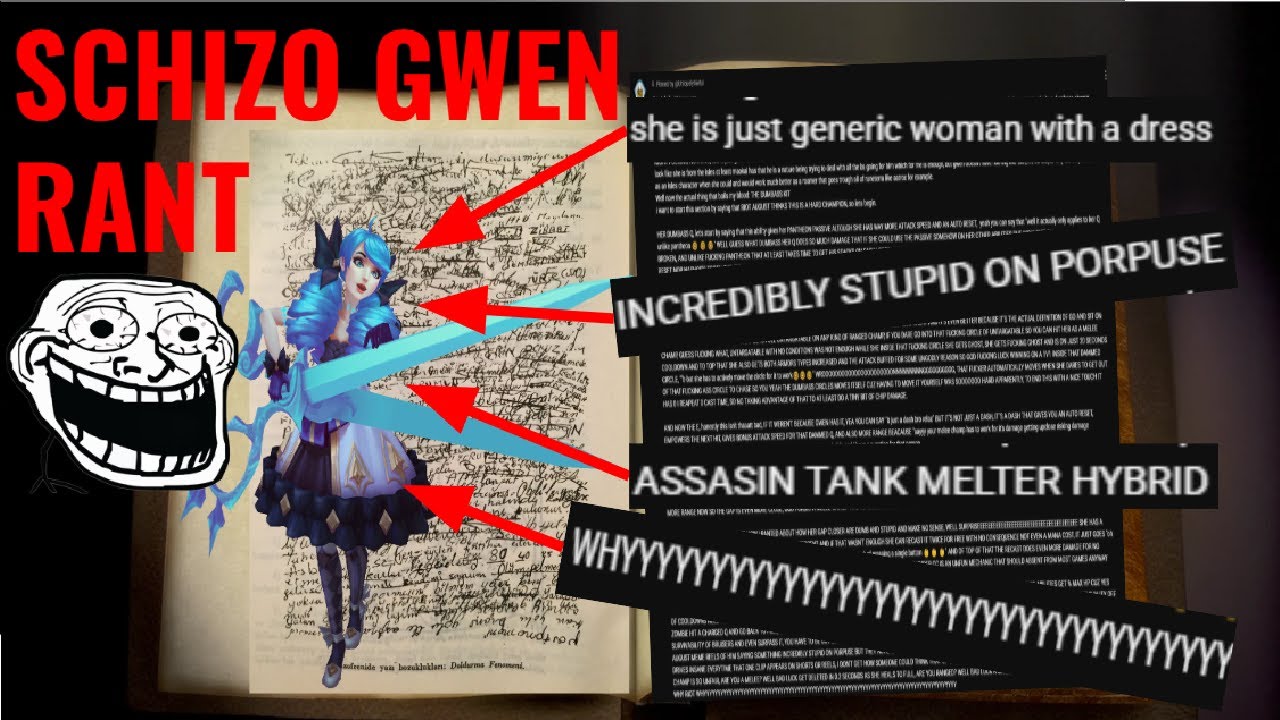 Schizophrenic Gwen Rant Storytime | League of Legends
