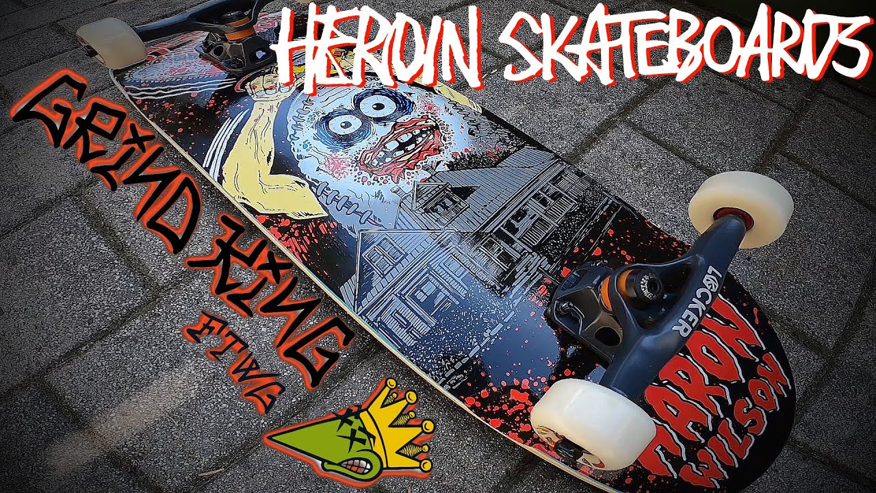 Grind King LOCKERS - Heroin Skateboards 2025 TEGGXAS EGG 2 Build/Review