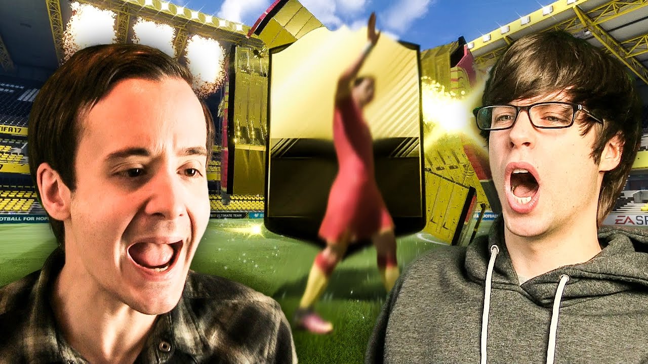 HE THINKS HIS WALKOUT IS BETTER HAHA!!! - FIFA 17 PACK OPENING