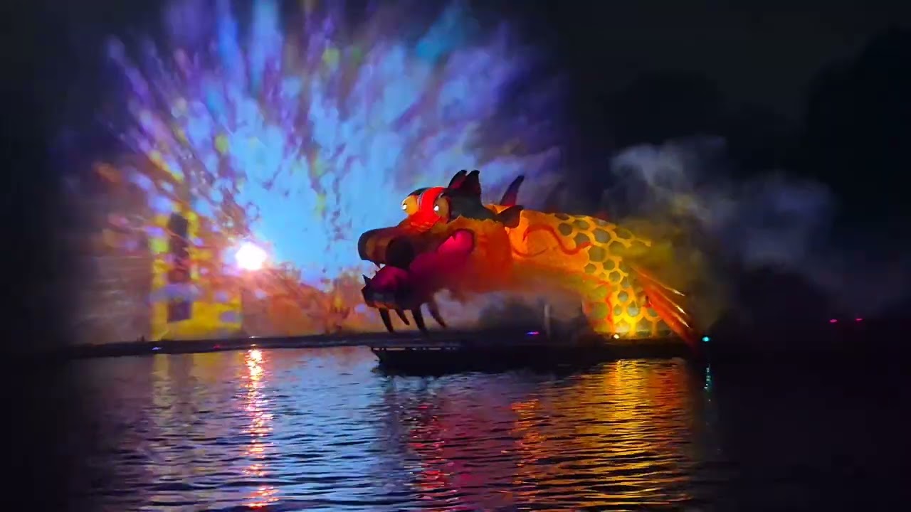 FULL Portaventura Boat Parade and Firework show - Fiestaventura
