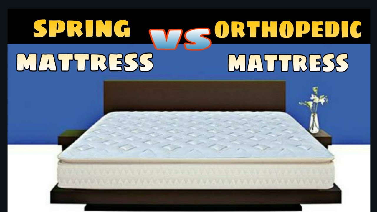 SLEEPWELL MATTRESSES| SPRING MATTRESS VS ORTHOPEDIC MATTRESS Full Comparison and Review in Hindi|