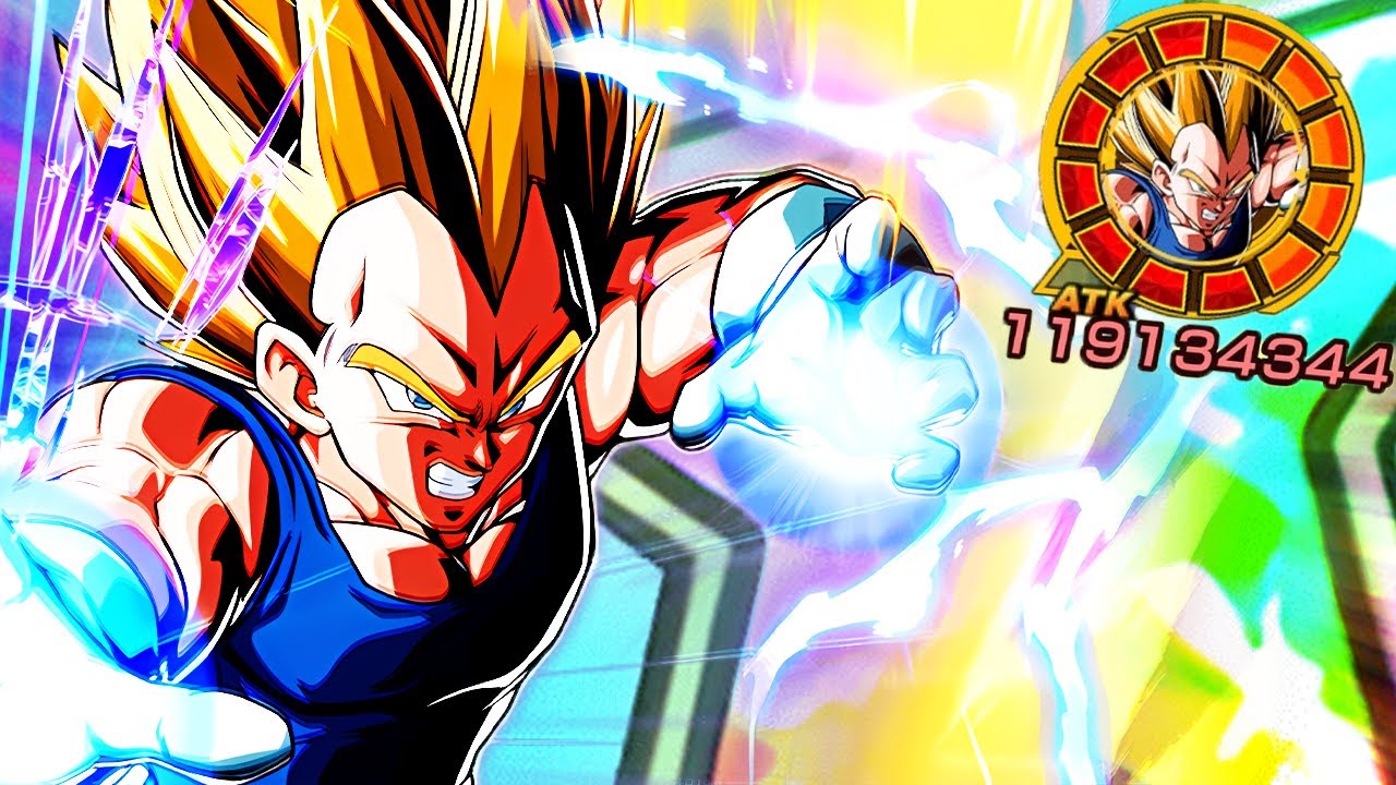 YOU ARE NUMBER 1! 100% BOOSTED LR VEGETA SHOWCASE LINK LVL 10! DBZ Dokkan Battle