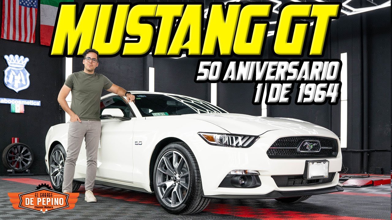 Mustang GT 50 aniversario - Solo 1964 en el mundo