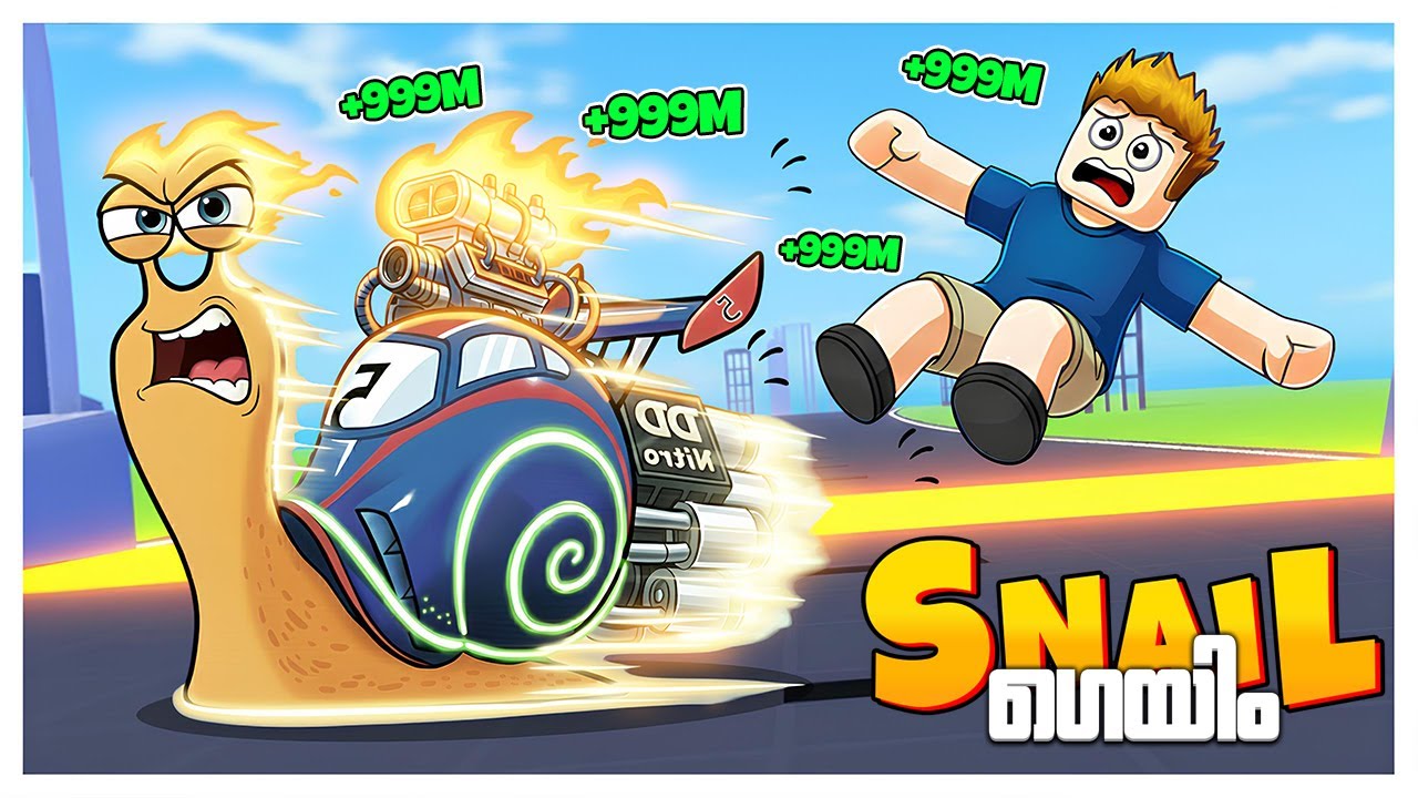 WIN A SNAIL RACE AND MAKE BILLIONS OF DOLLARS IN ROBLOX 🤑..!!