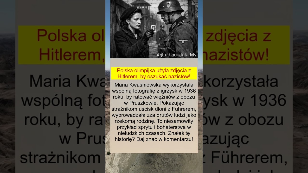 Zdjęcie z Hitlerem uratowało życie Polakom 🇵🇱