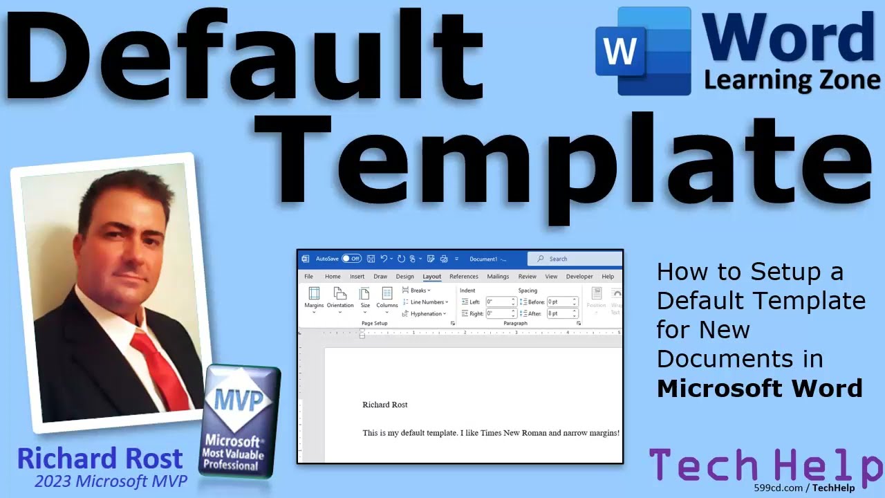 Как настроить шаблон по умолчанию для новых документов в Microsoft Word