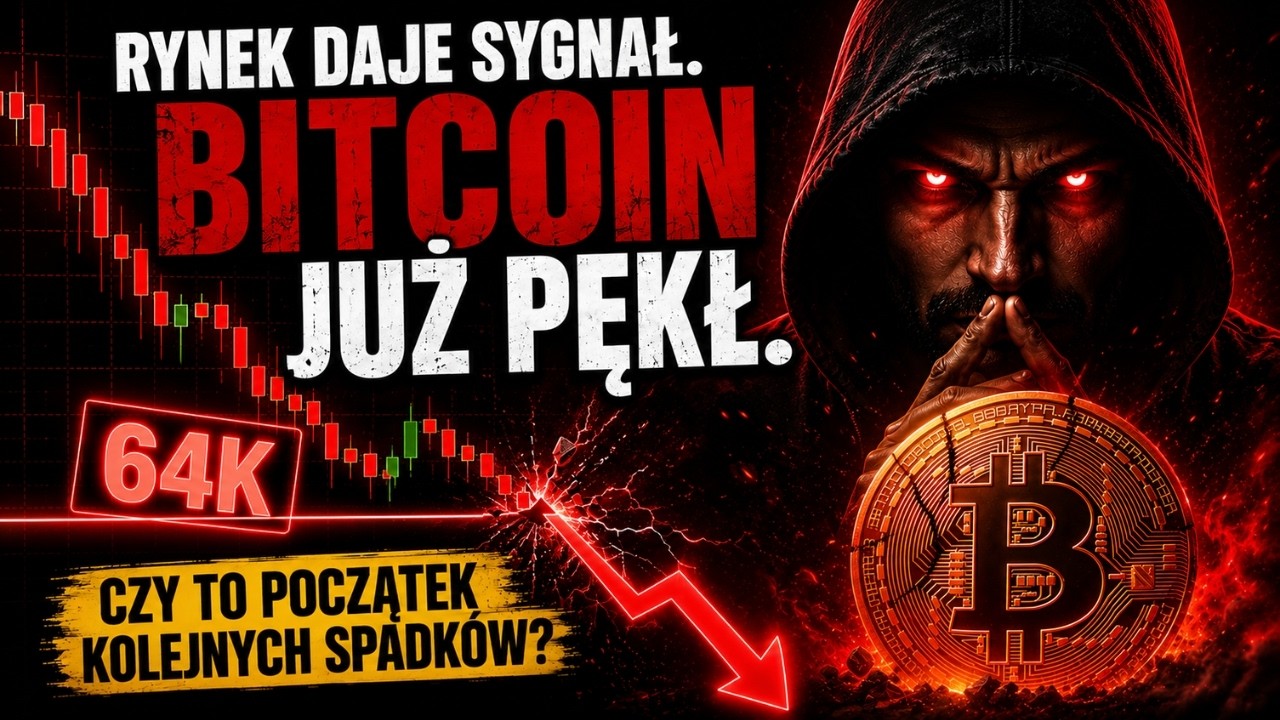 🚨 Bitcoin Już Pękł. Czy 60K To Następny Przystanek?
