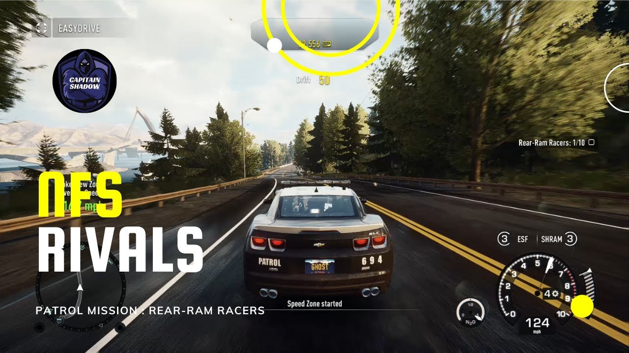 NFS Rivals Mission Gameplay : Rear-Ram Races