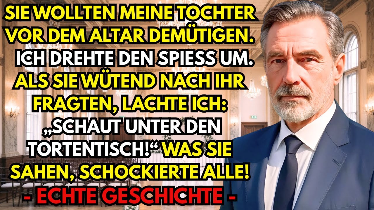 Sie planten, meine Tochter auf der Hochzeit zu demütigen. Aber ich hatte einen Plan...