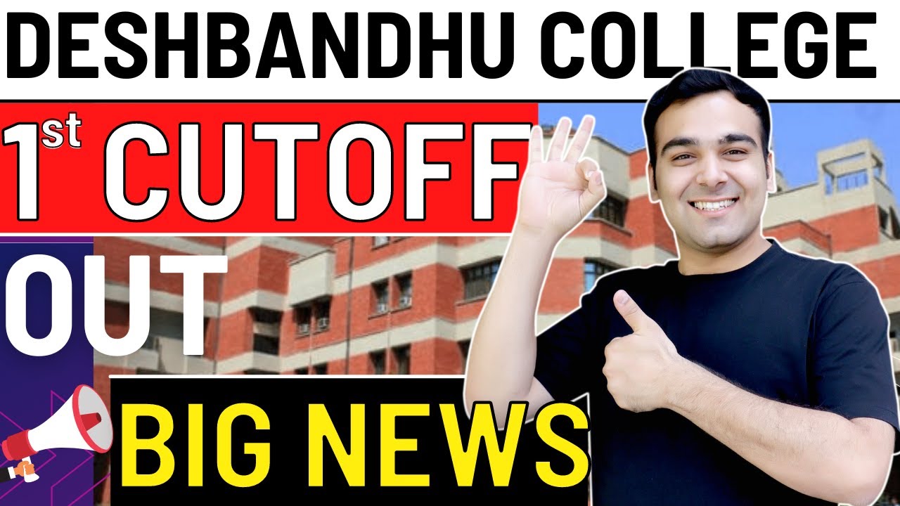 Delhi University 1st CUTOFF is Finally OUT🔥 DELHI UNIVERSITY Admissions 2021