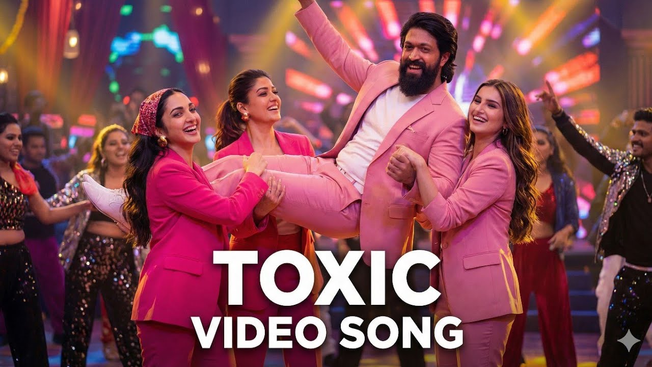 TOXIC Video song | Yash |Kiara advani|Nayanthara| Rukmini vasanth|Tara sutaria |Fan Made AI Concept 