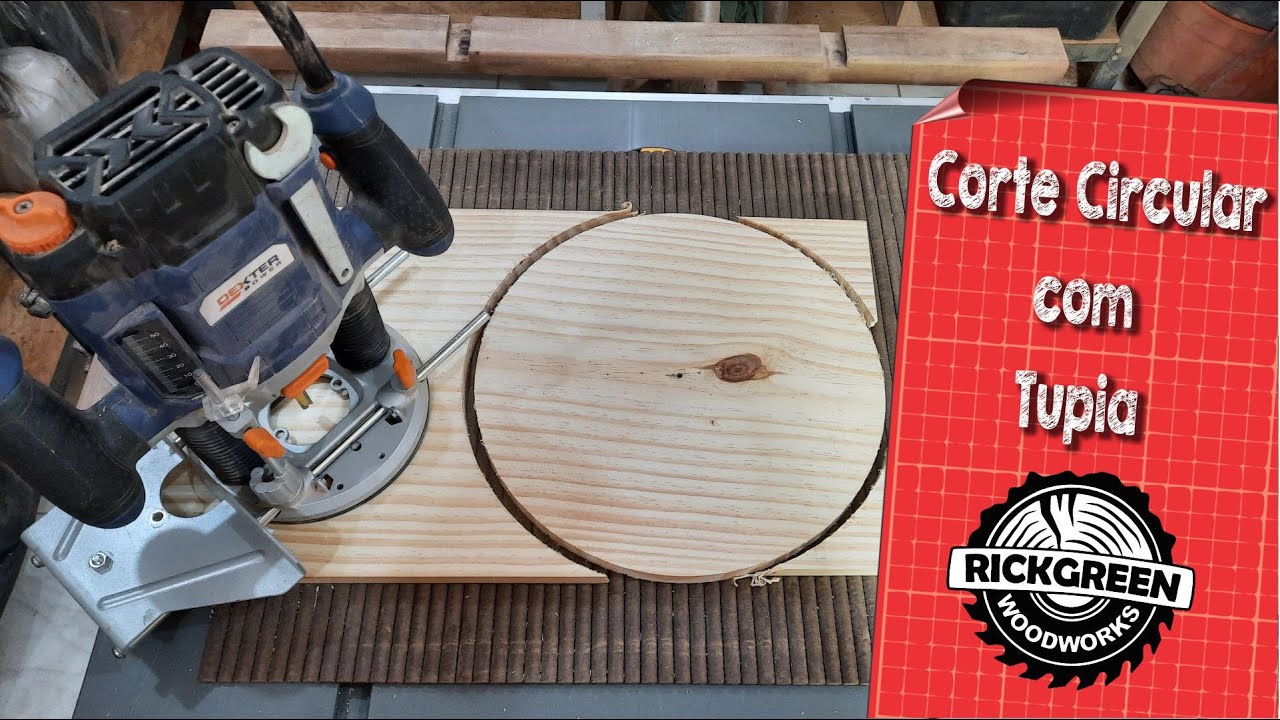 Cortes Circulares com a Tupia