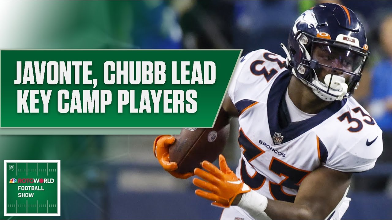 Key Training Camp Players: Williams, Chubb + latest on Cook | Rotoworld Football Show (FULL SHOW)
